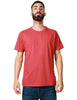 T-shirt uomo bowery essential rossa girocollo 100% cotone