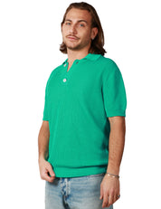 POLO UOMO AMARANTO VERDE ACQUA MEZZA MANICA IN MAGLIA A COSTE