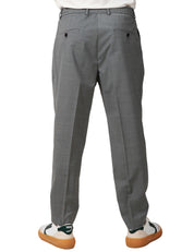 PANTALONE UOMO BEABLE GRIGIO MEDIO CON PINCES