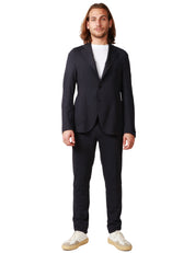 ABITO UOMO BOLLANI ARIA BLU SCURO CON GIACCA MONOPETTO E PANTALONE DRITTO