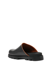 CIABATTA UOMO CAMPER BRUTUS SANDAL NERO IN PELLE CON SUOLA EVA EXTRALIGHT