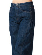 JEANS DONNA DONDUP CRISTY LAVAGGIO SCURO WIDE LEG UNIQUE EDITION