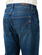 JEANS UOMO DONDUP DIAN LAVAGGIO MEDIO 5 TASCHE CARROT SLIM FIT