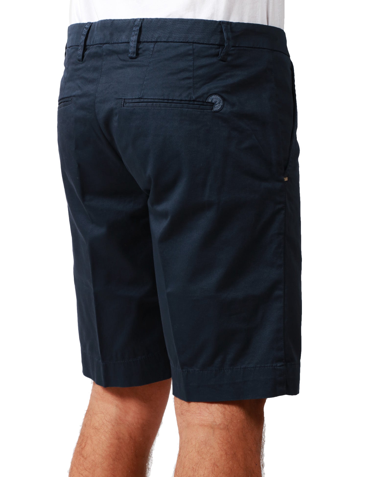 BERMUDA UOMO ENTRE AMIS BLU NAVY CON TASCA AMERICA