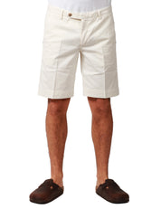 BERMUDA UOMO ENTRE AMIS BIANCO CON TASCA AMERICA