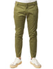 Pantalone uomo entre amis verde oliva tasca america slim fit