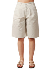 BERMUDA DONNA GOD SAVE DENIM FRESIA SABBIA IN COTONE