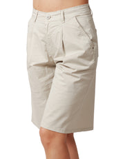 BERMUDA DONNA GOD SAVE DENIM FRESIA SABBIA IN COTONE