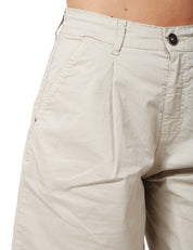 BERMUDA DONNA GOD SAVE DENIM FRESIA SABBIA IN COTONE