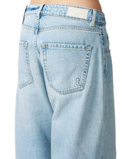 JEANS DONNA ICON DENIM BEA LAVAGGIO CHIARO A VITA BASSA E MEDIA E GAMBA DRITTA