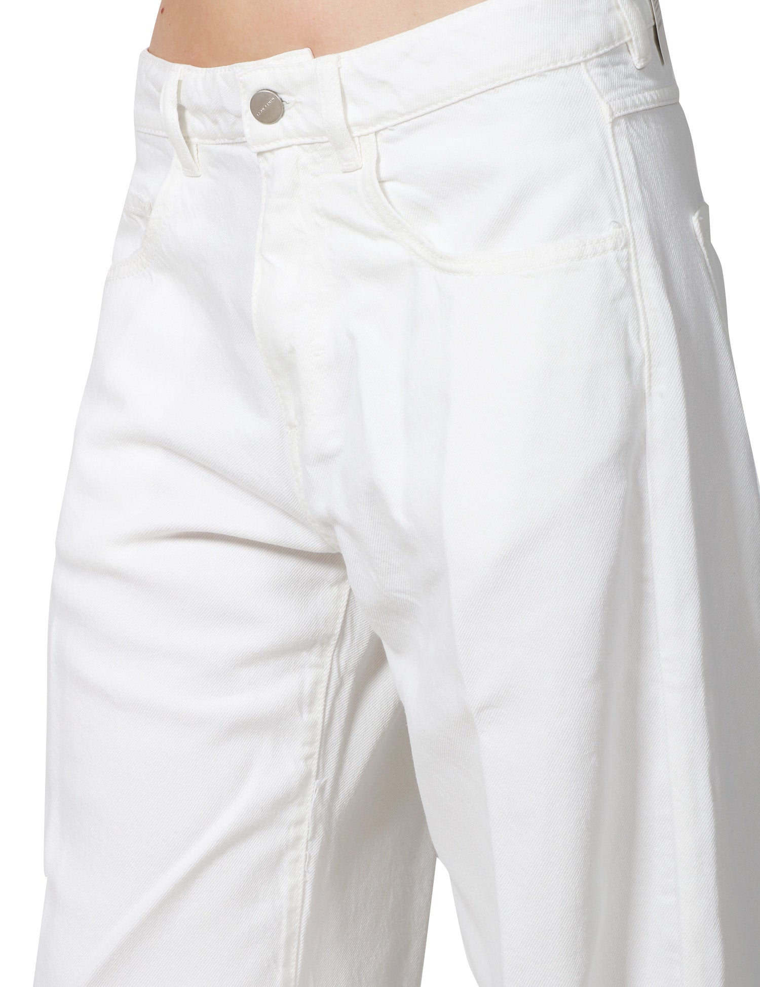 JEANS DONNA ICON DENIM BEA WHITE DENIM A GAMBA DRITTA