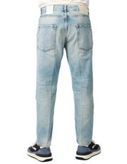 JEANS UOMO ICON DENIM JOSH LAVAGGIO CHIARO GAMBA DRITTA