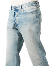 JEANS UOMO ICON DENIM JOSH LAVAGGIO CHIARO GAMBA DRITTA