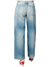 JEANS DONNA ICON DENIM POPPY LAVAGGIO CHIARO A GAMBA DRITTA