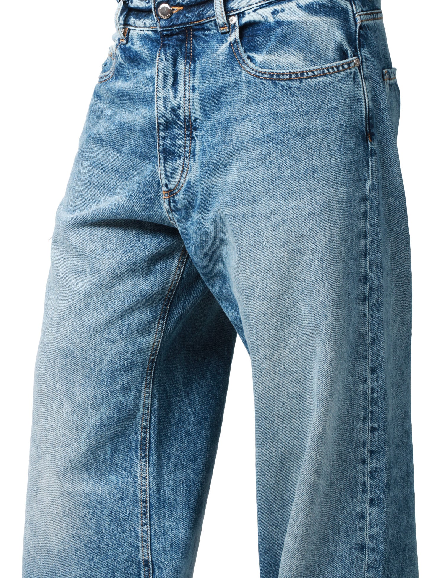 JEANS UOMO ICON DENIM WILL LAVAGGIO MEDIO A GAMBA DRITTA E LARGA