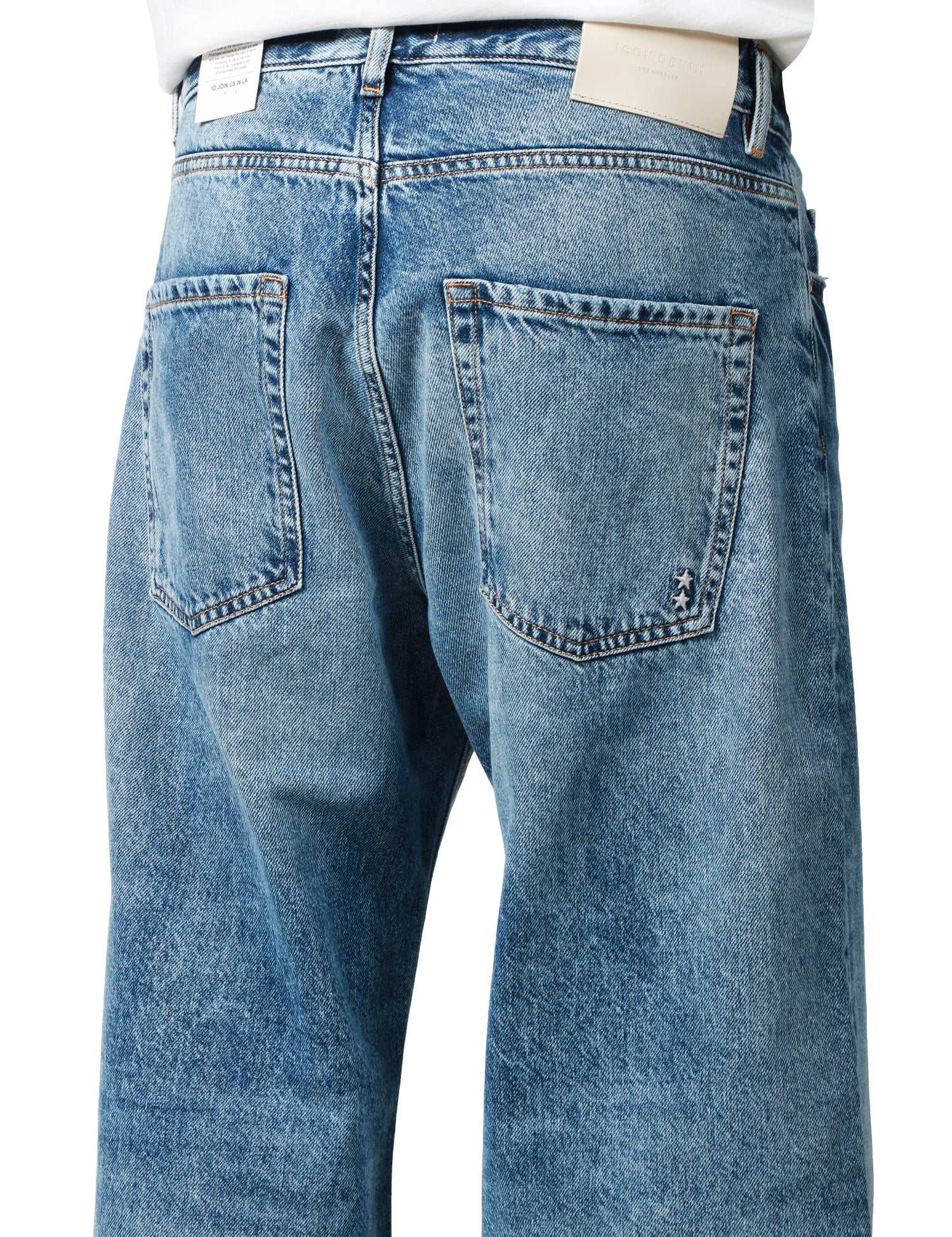 JEANS UOMO ICON DENIM WILL LAVAGGIO MEDIO A GAMBA DRITTA E LARGA