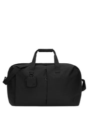 BORSA K-WAY MAXEN NERA IN NYLON IMPERMEABILE E IDROREPELLENTE CON MANICI IN TESSUTO