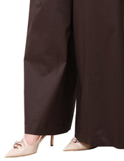 PANTALONE DONNA LIVIANA CONTI MAGMA CROPPED A VITA ALTA IN COTONE