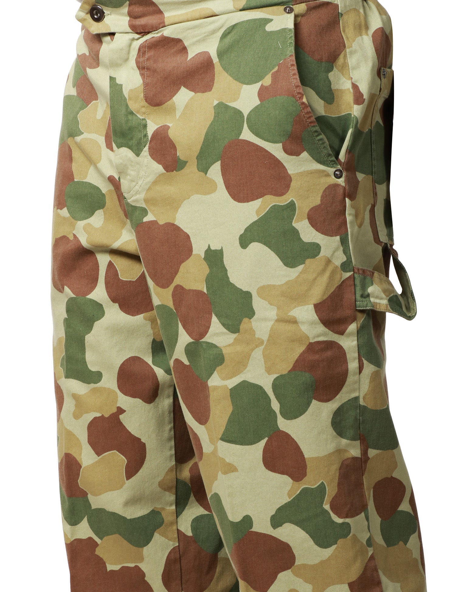 PANTALONE UOMO MAISON CRAZY WORKER 3.2 MODELLO WORKER CAMOUFLAGE IN COTONE