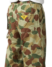 PANTALONE UOMO MAISON CRAZY WORKER 3.2 MODELLO WORKER CAMOUFLAGE IN COTONE