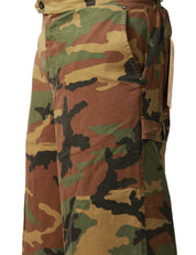 BERMUDA UOMO MAISON CRAZY WORKER 3.2 CAMOUFLAGE MODELLO WORKER IN COTONE