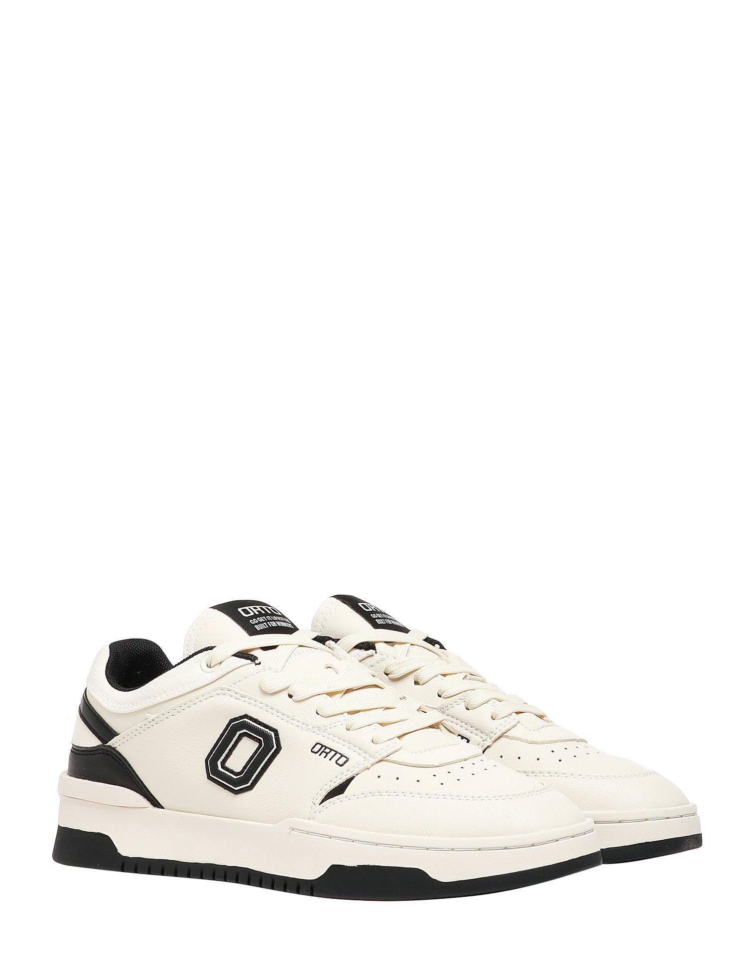 SCARPA UOMO ECLIPSE ORTO BIANCA CON INSERTI NERI