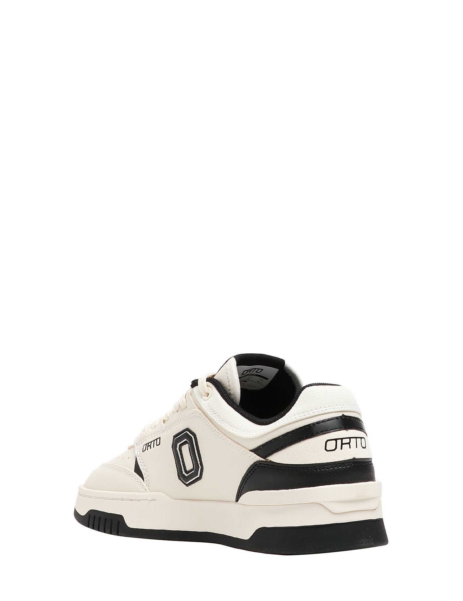 SCARPA UOMO ECLIPSE ORTO BIANCA CON INSERTI NERI