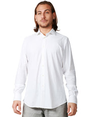 CAMICIA UOMO PORTOFIORI PERFORMANCE BIANCA