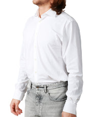 CAMICIA UOMO PORTOFIORI PERFORMANCE BIANCA