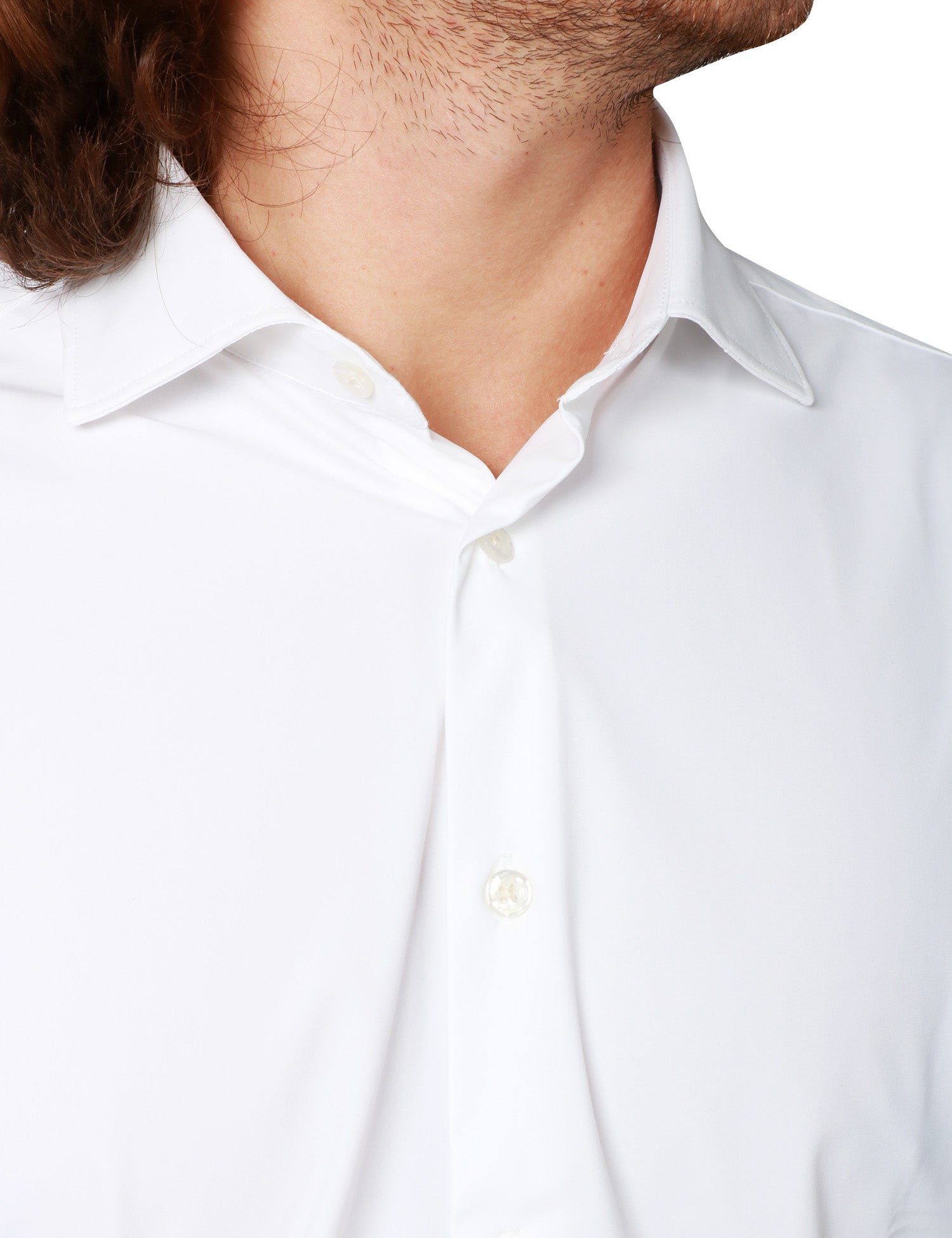 CAMICIA UOMO PORTOFIORI PERFORMANCE BIANCA