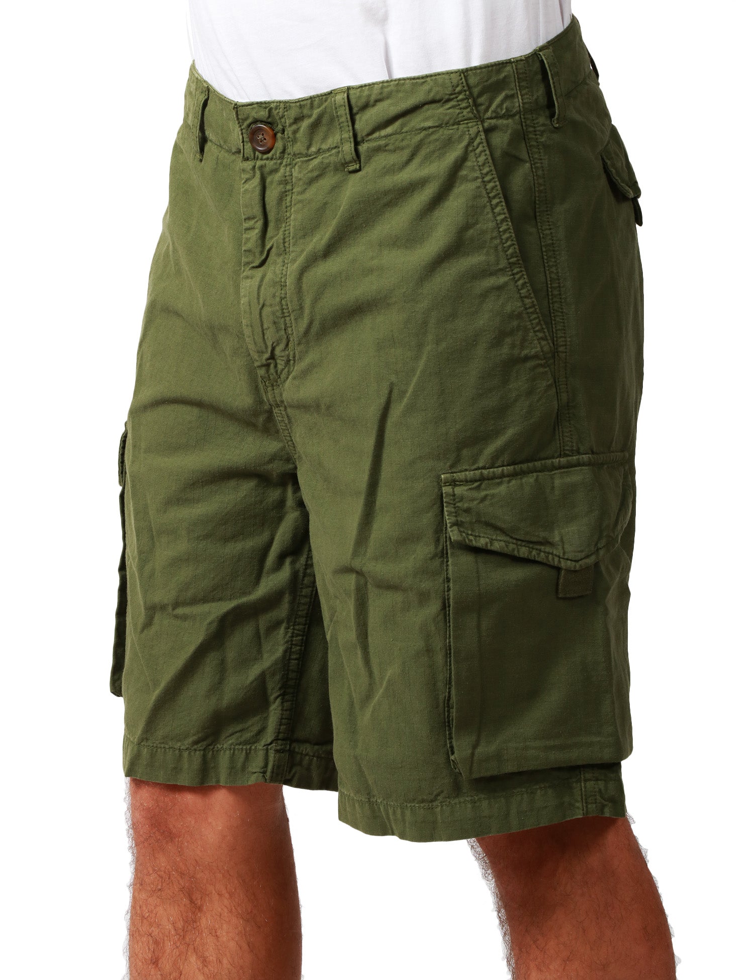 BERMUDA UOMO SEBAGO NORTHFIELD VERDE MILITARE CON TASCHE LATERALI