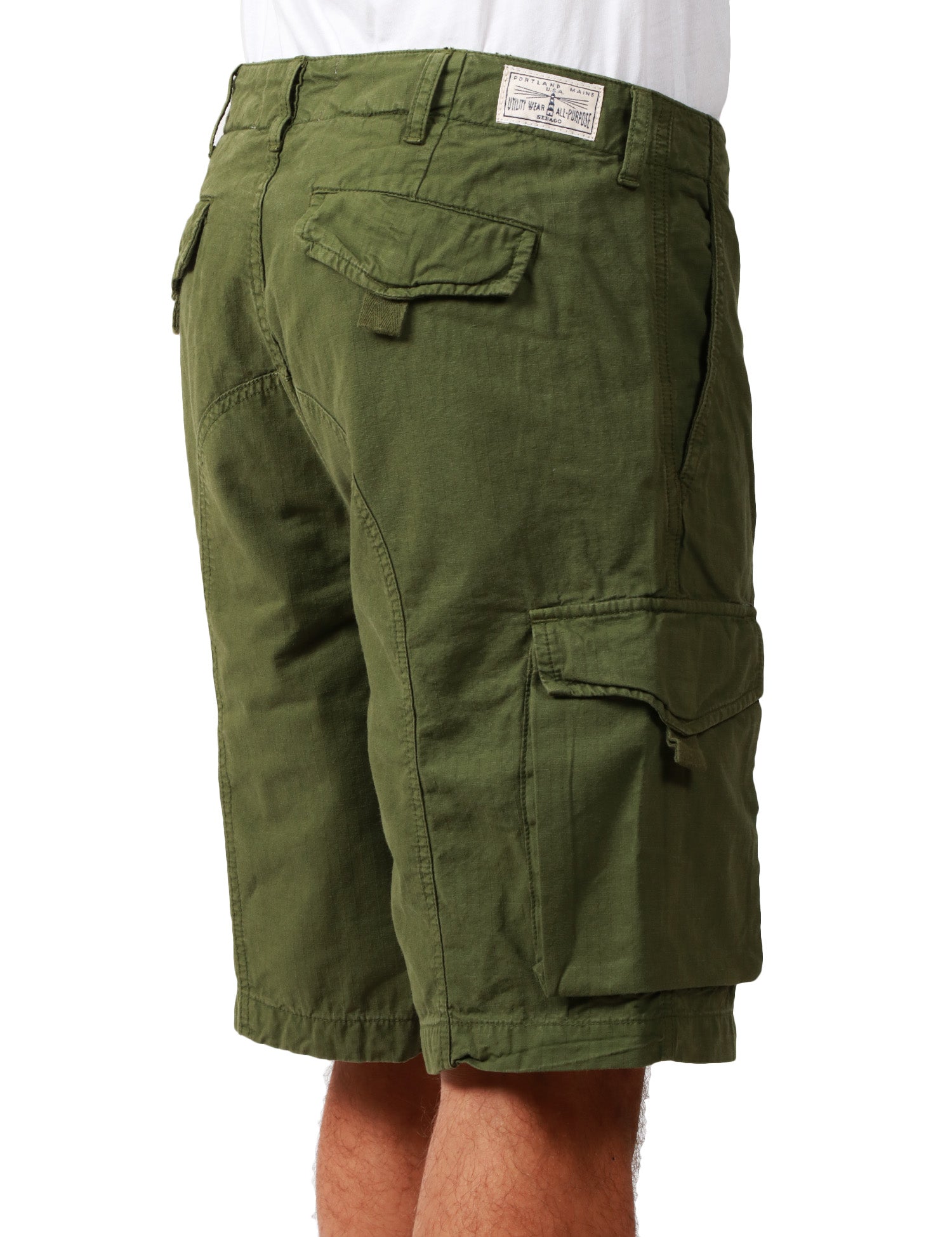 BERMUDA UOMO SEBAGO NORTHFIELD VERDE MILITARE CON TASCHE LATERALI