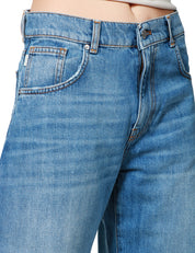 JEANS DONNA VICOLODENIM MEDIO GAMBA A BANANA