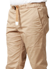 PANTALONE UOMO WHITESAND BEIGE 5 TASCHE CON CINTURA E VITA REGOLABILE