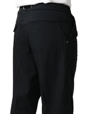 PANTALONE UOMO WHITESAND NERO 5 TASCHE CON CINTURA E VITA REGOLABILE