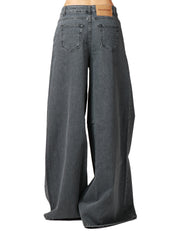 JEANS DONNA GOD SAVE DENIM GEMMA DENIM BLACK PANTAGONNA CINQUE TASCHE