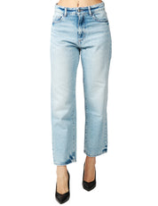 JEANS DONNA ICON DENIM JILL LAVAGGIO CHIARO GAMBA DRITTA
