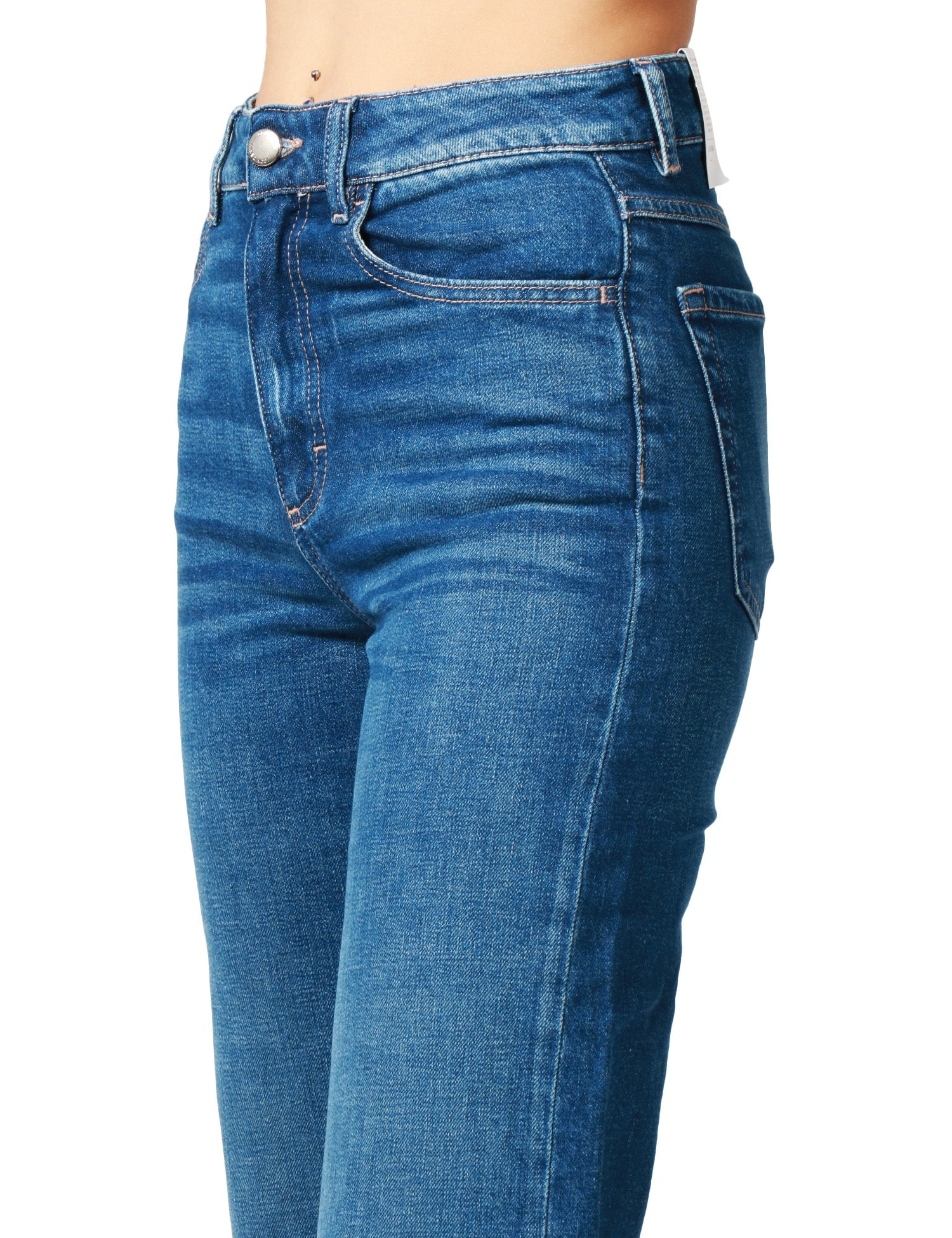 JEANS DONNA ICON DENIM JOIA ECLIPSE A VITA ALTA E GAMBA STRETTA