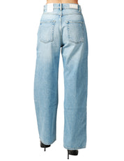 JEANS DONNA ICON DENIM POPPY LAVAGGIO CHIARO VITA ALTA E GAMBA A PALAZZO