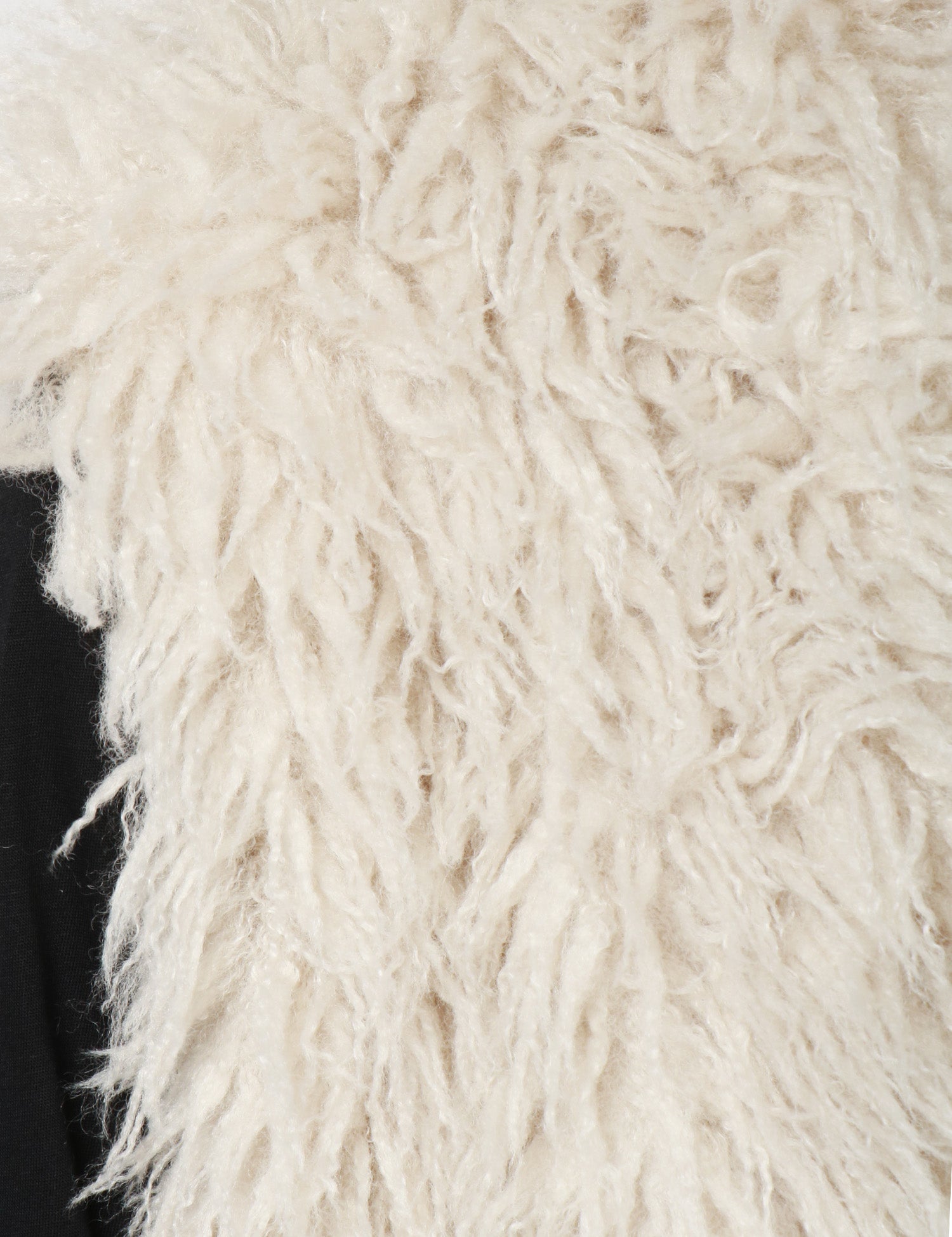 GILET ECOPELLICCIA TAVUS MILANO GHIACCIO LUNGHEZZA MEDIA A PELO LUNGO