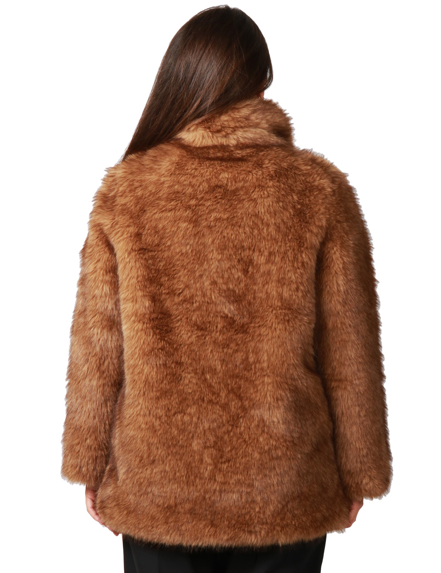 ECOPELLICCIA DONNA TAVUS MILANO BISCOTTO LUNGHEZZA MEDIA