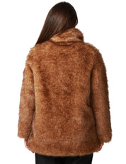 ECOPELLICCIA DONNA TAVUS MILANO BISCOTTO LUNGHEZZA MEDIA