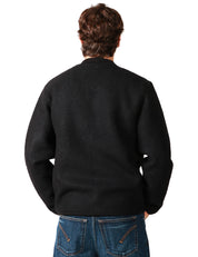 GIUBBOTTO BOMBER UOMO UNIVERSAL WORKS IN LANA CON ZIP BIDIREZIONALE