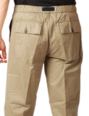 PANTALONE UOMO WHITESAND MILITARE CON VITA REGOLABILE E TASCHE ANTERIORI A TOPPA