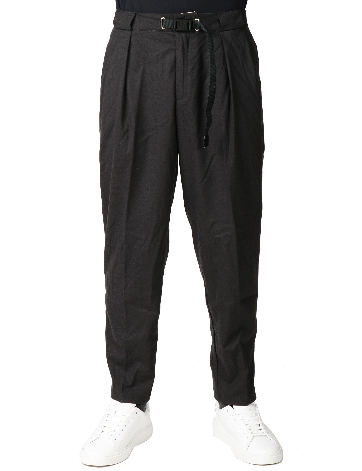 WhiteSand PANTALONE UOMO WHITESAND NERO CON PENCES E VITA