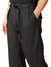 PANTALONE UOMO WHITESAND NERO CON PENCES E VITA REGOLABILE