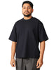 T-shirt uomo alpha studio blu notte girocollo in jersey stretch relaxed fit