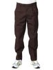 Pantalone uomo amaranto cioccolatoa gamba dritta con pinces singola