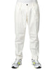 Pantalone uomo entre amis bianco in cotone con pinces singola
