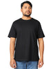 T-shirt uomo offficina 36 nera girocollo in jersey